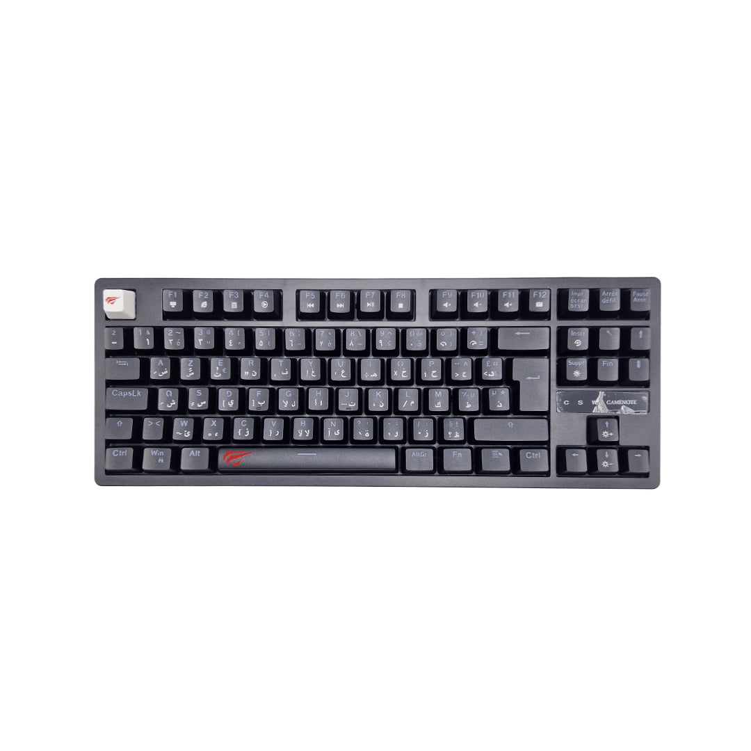 Clavier Gaming Mécanique HAVIT 88 Touches – Effet Lumineux Mécanique Switch – KB892L
