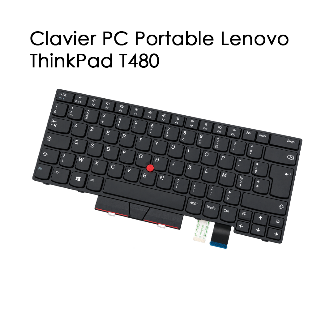 Clavier PC Portable pour Lenovo ThinkPad T480