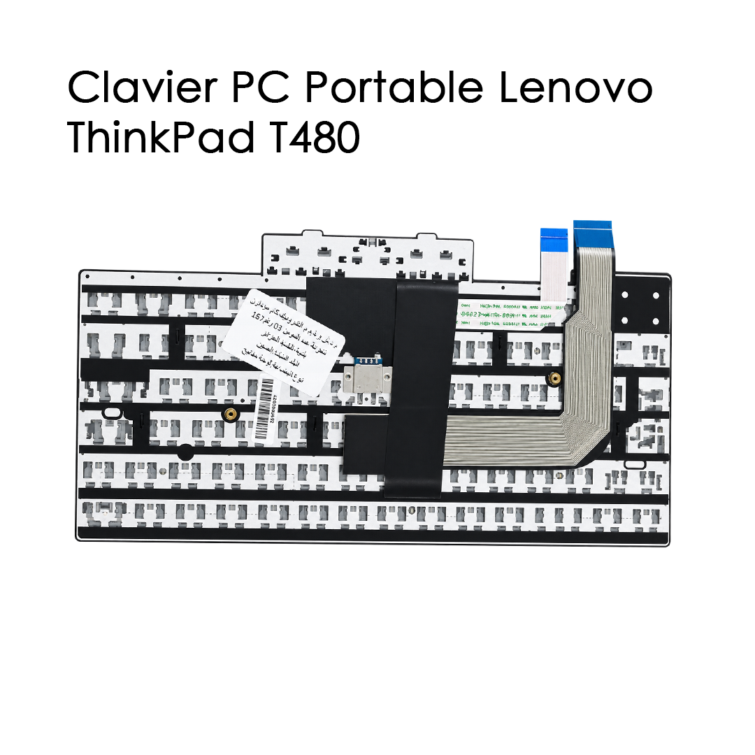 Clavier PC Portable pour Lenovo ThinkPad T480