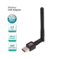 Cle Wi-Fi USB 300 Mbps avec Antenne Externe - Adaptateur Réseau Sans Fil 2.4 GHz