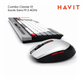 Combo Clavier & Souris Sans Fil 2.4GHz - HAVIT