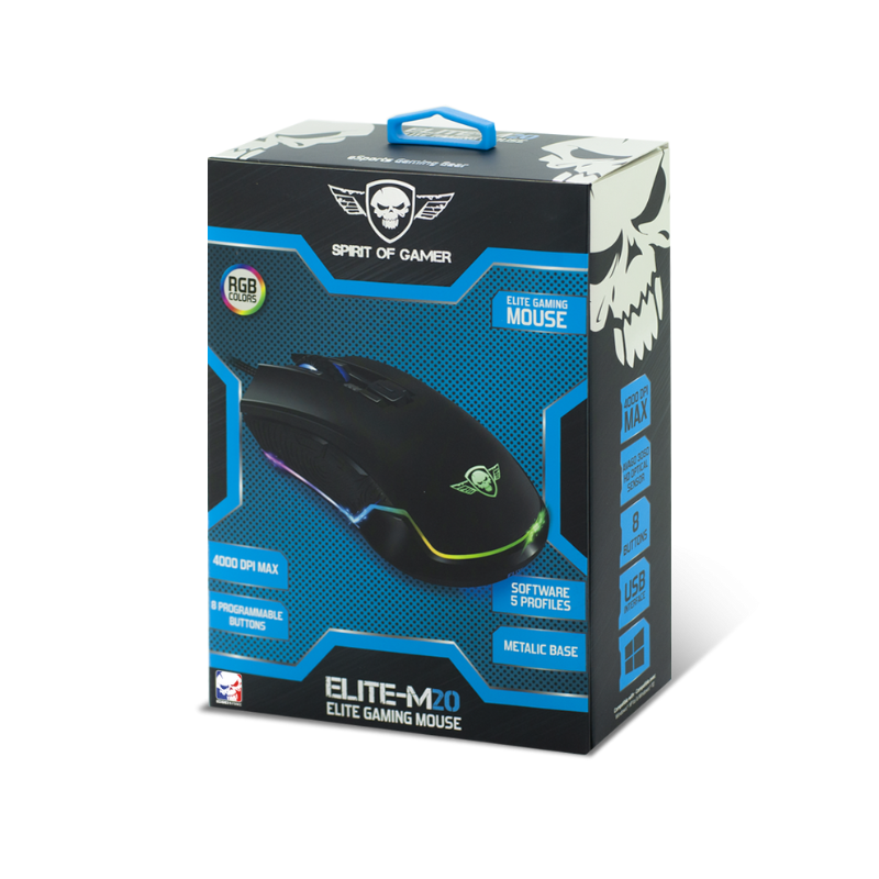 Souris Gaming Spirit of Gamer Elite M20 Programmable