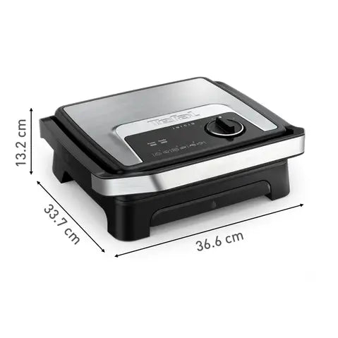 Tefal – Inicio Adjust GC272D10 – Grill Viande et Panini 2-en-1 - Puissance 2000 W