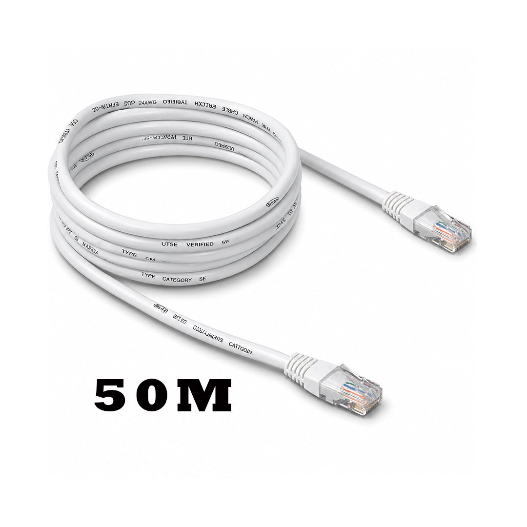 Câble Réseau RJ45 1.5M/3M/5M/10M/15M/20M/30M/40M/50M
