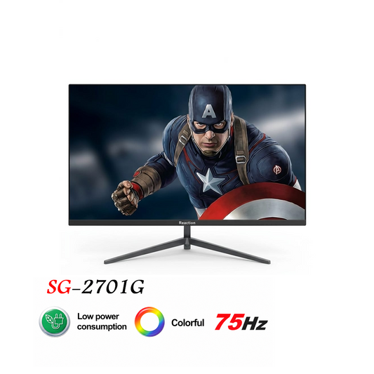 Ecran PC Reaction 27" Full HD 75Hz Ultra-Mince – SG-2701G