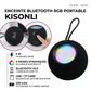 Kisonli G3 5W - Enceinte Bluetooth RGB Portable Noir
