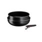 Tefal Ingenio Easy Cook & Clean L1539153 – Ensemble de 3 casseroles et poêles avec poignée amovible