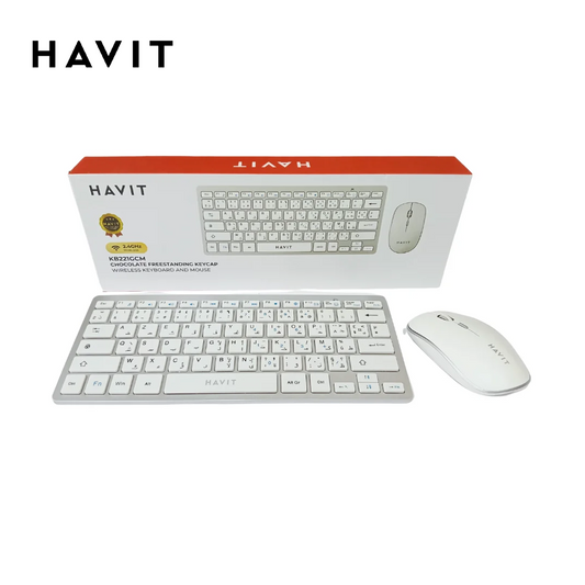 Ensemble Clavier et Souris Sans Fil Havit KB221GCM