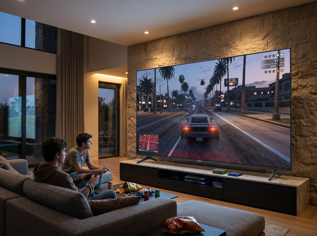 Condor 98UG810 – Televiseur 98 Pouces 4K UHD Smart TV (Google TV / 120Hz / Dolby Vision / Dolby Atmos)