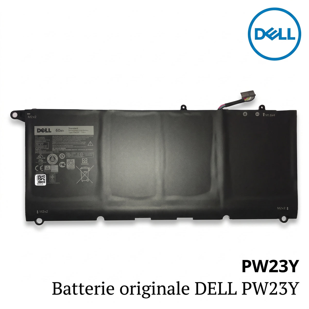 Batterie originale DELL 90V7W / PW23Y