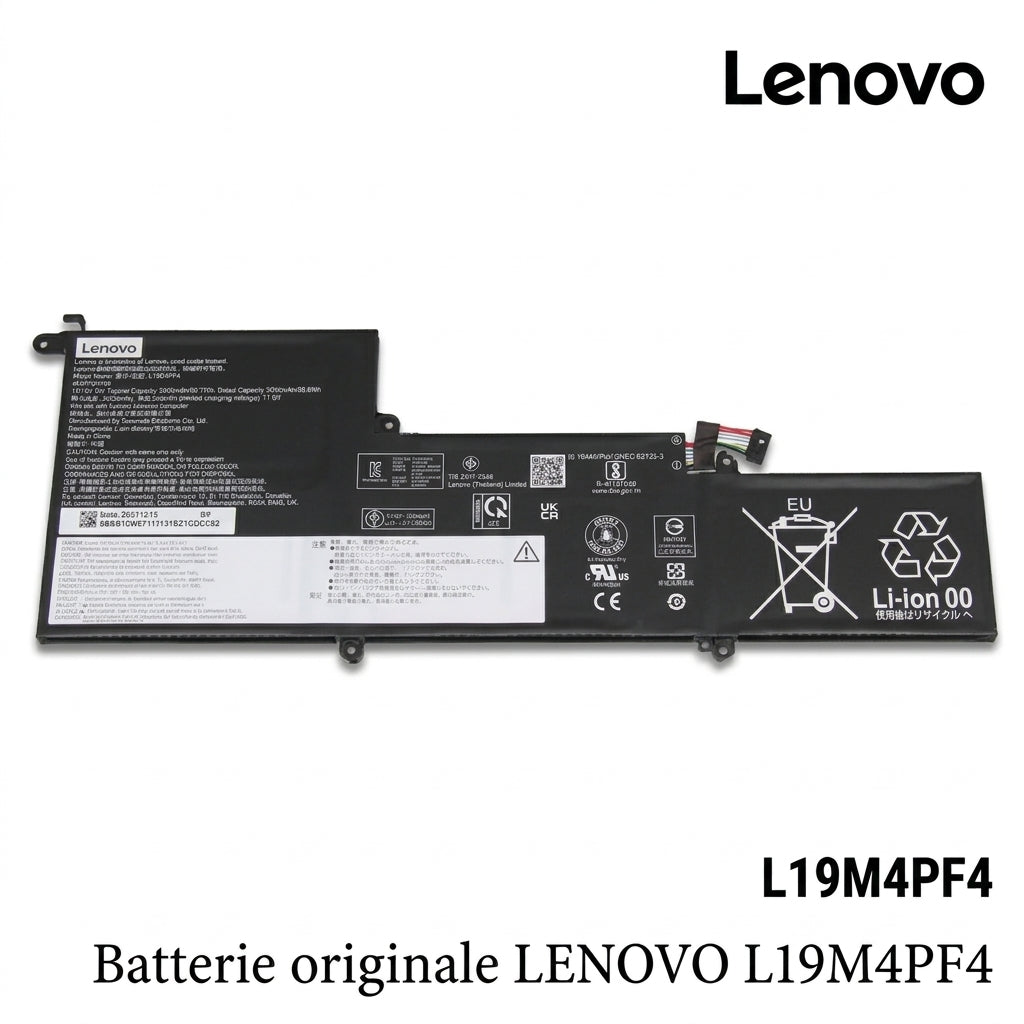 Batterie originale LENOVO L19M4PF4