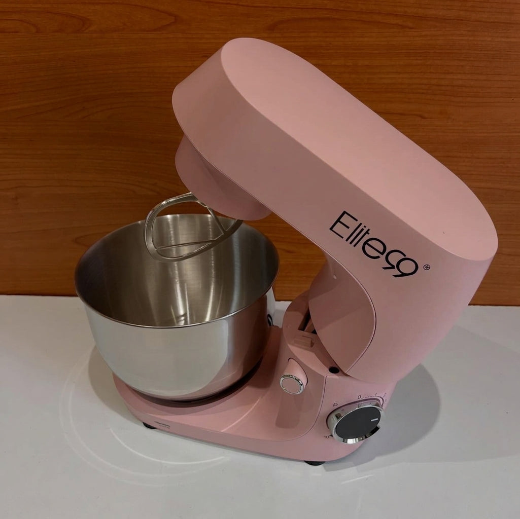 Elite99 – ELT-2230 – Robot Pétrin sur Socle - Puissance 1500 W - Rose