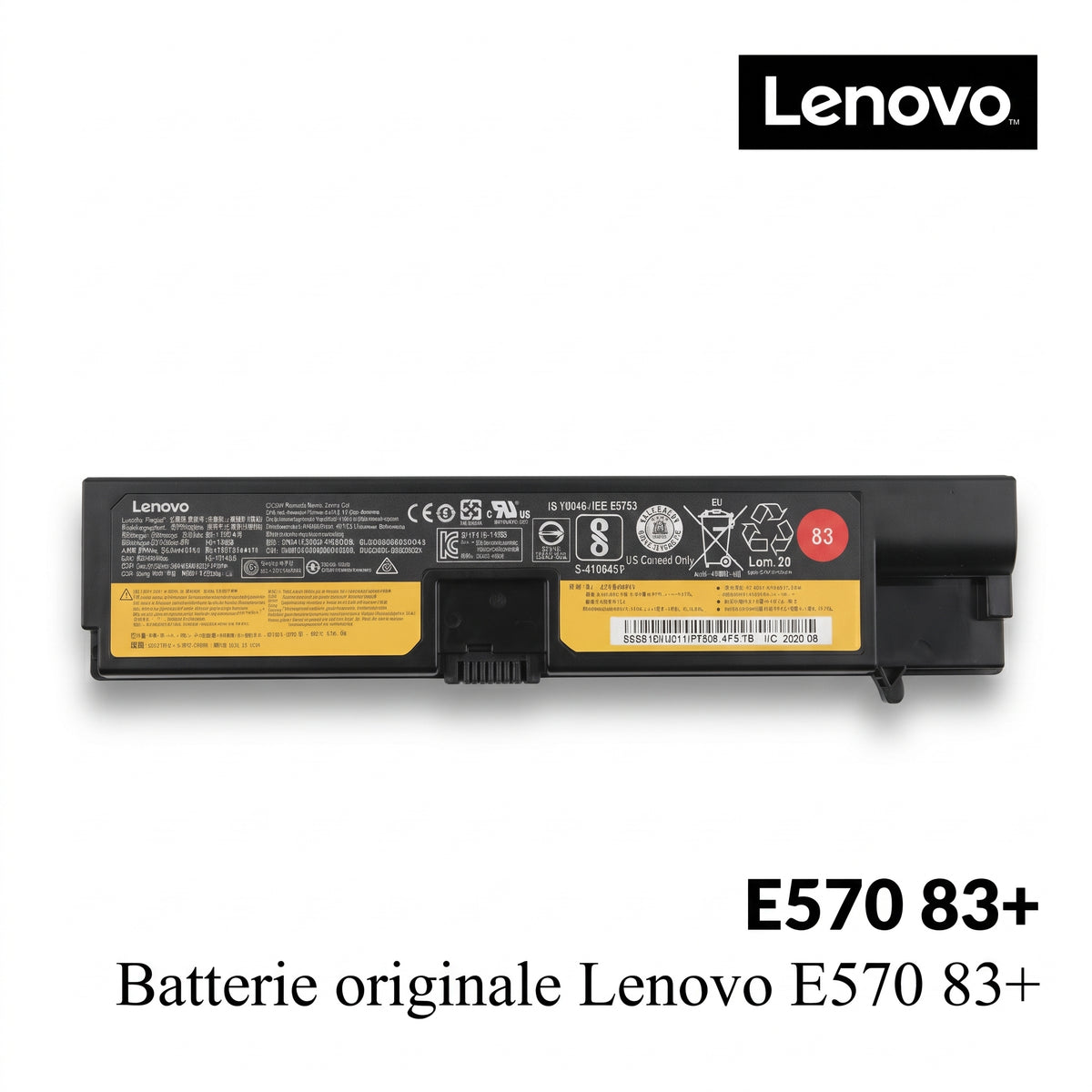 Batterie originale LENOVO E570 83+