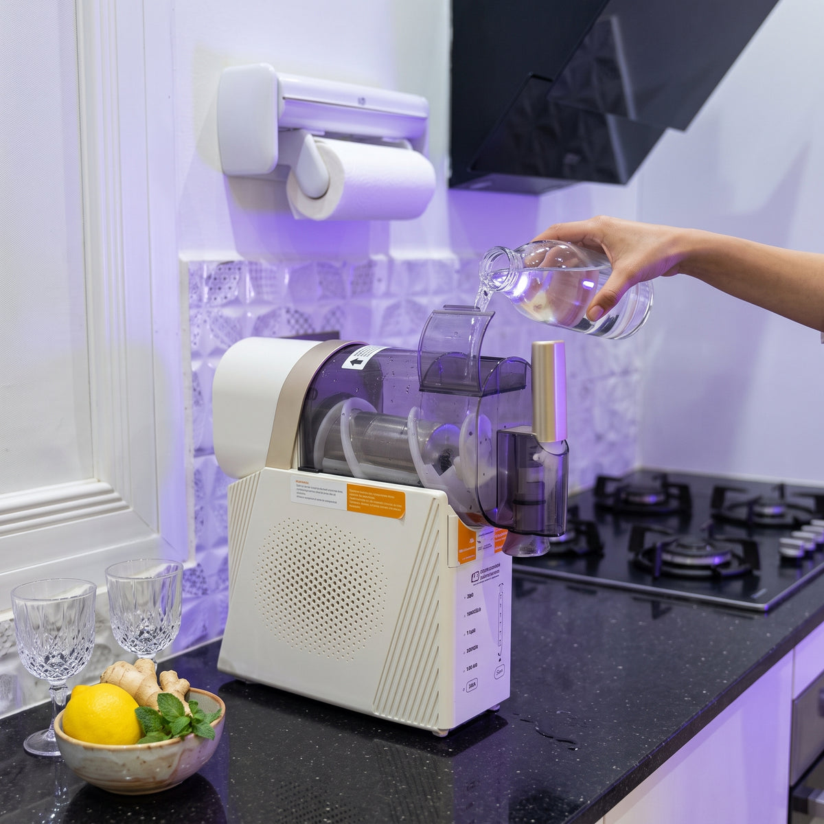 Elite99 – ELT-4000 – Machine à Slush & Boissons Glacées Professionnelle - Réservoir Transparent