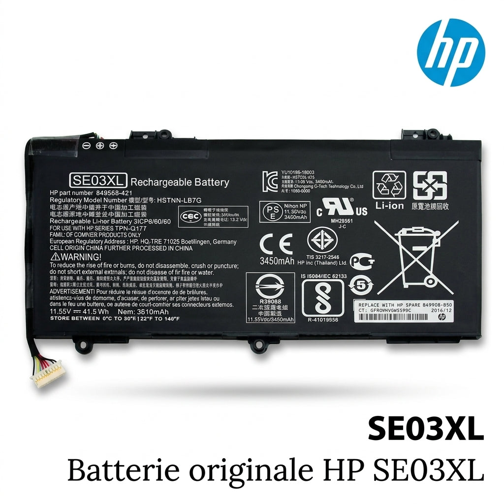 Batterie originale HP SE03XL