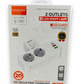 SIYOTEAM SE2337 - Multiprise murale à 2 prises Schuko avec veilleuse LED tactile intégrée, 1 port USB-C et 2 ports USB-A
