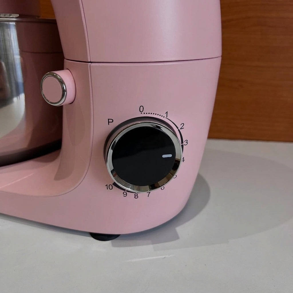 Elite99 – ELT-2230 – Robot Pétrin sur Socle - Puissance 1500 W - Rose