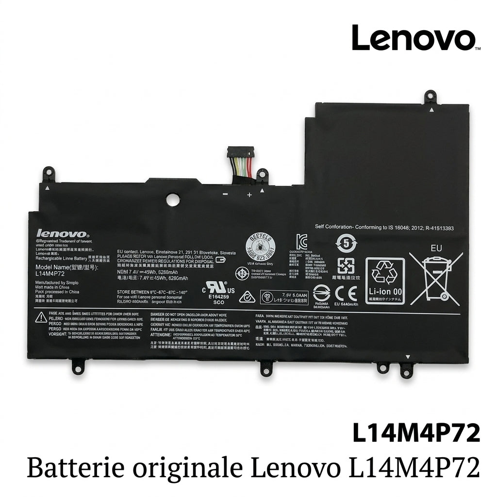 Batterie originale LENOVO L14M4P72