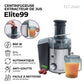 Elite99 – ELT-2040 – Centrifugeuse Extracteur de Jus - Puissance 800 W