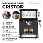CRISTOR CMD100NS – Machine à Expresso 3-en-1 - Pression 20 BARS