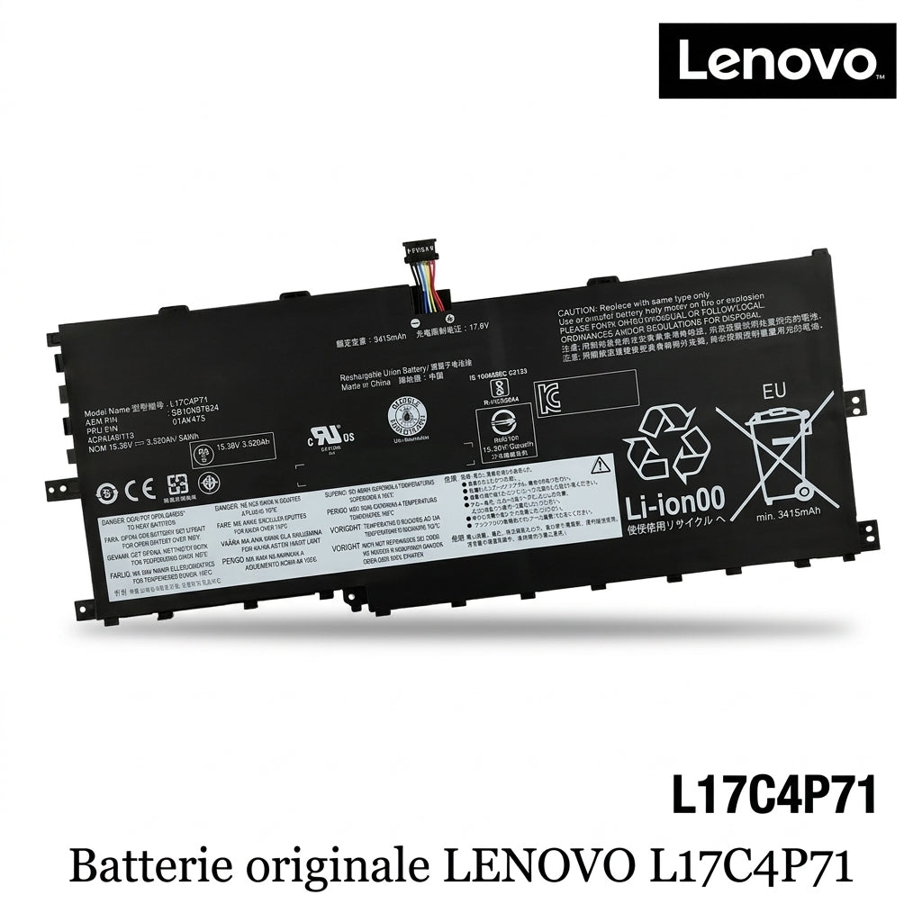 Batterie originale LENOVO L17C4P71