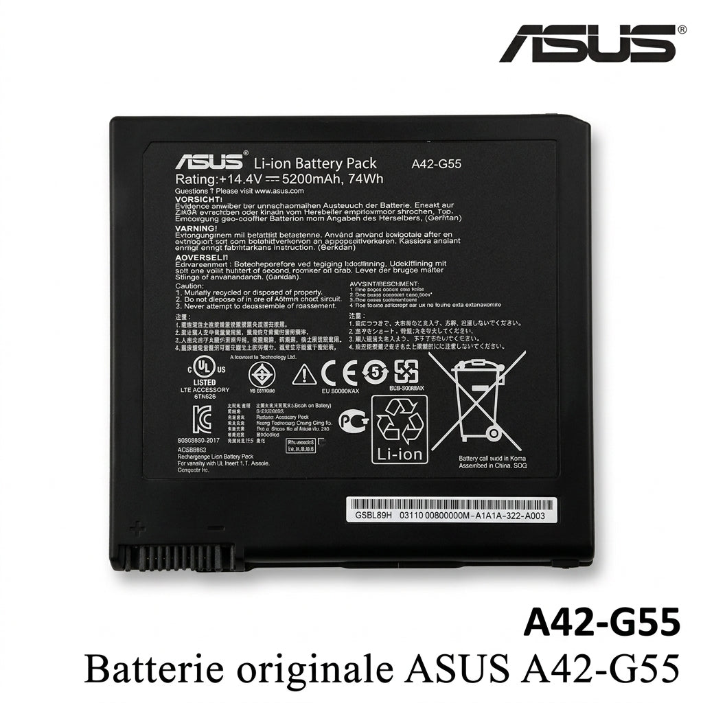 Batterie originale ASUS G55