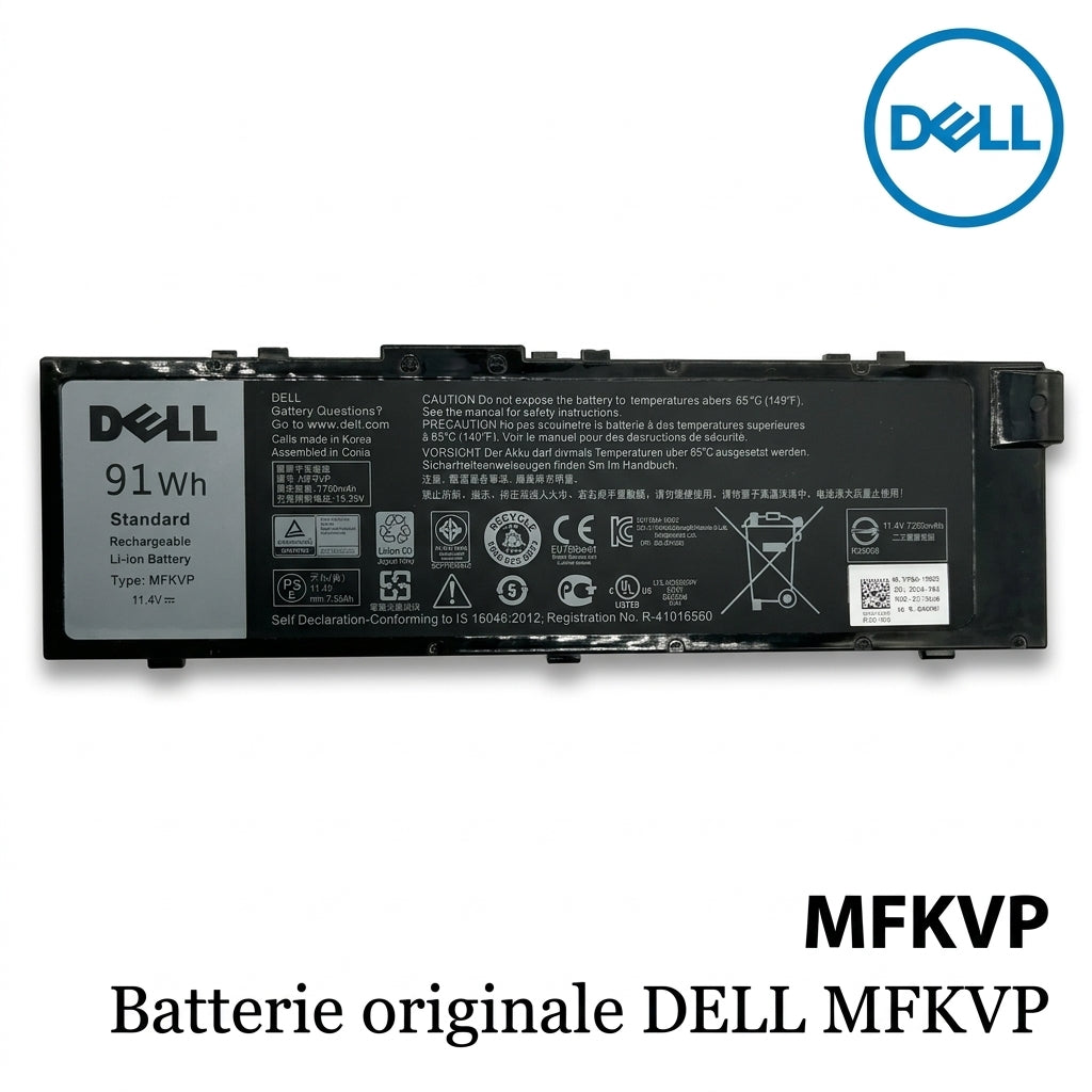 Batterie originale DELL MFKVP