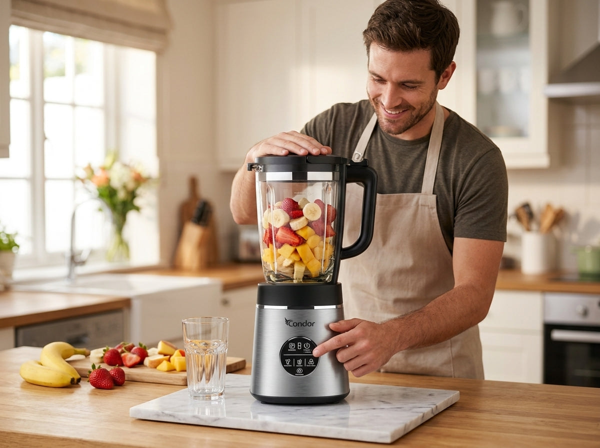 Condor – CMX1400DN – Blender de Cuisine à Commande Digitale - Puissance 1400 W