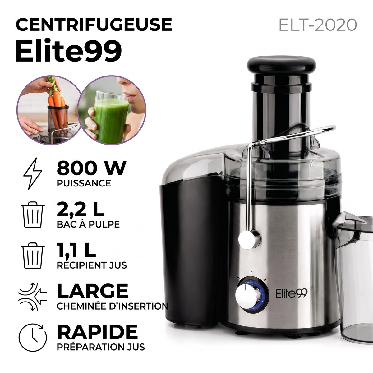 Elite99 – ELT-2020 – Centrifugeuse