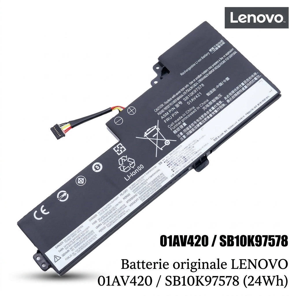 Batterie originale LENOVO 01AV420 / SB10K97578