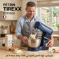 Tirexx PTR160G – Petrin Electrique Pro-Series - Cuve Inox 5 L - 1200 W
