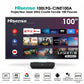 Hisense 100L9G-CINE100A – Projecteur Laser Ultra Courte Focale 100 Pouces 4K UHD Smart TV