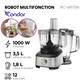 Condor – RC-MV1SN – Robot Multifonction - Bol 3,5 L et Puissance 1000 W