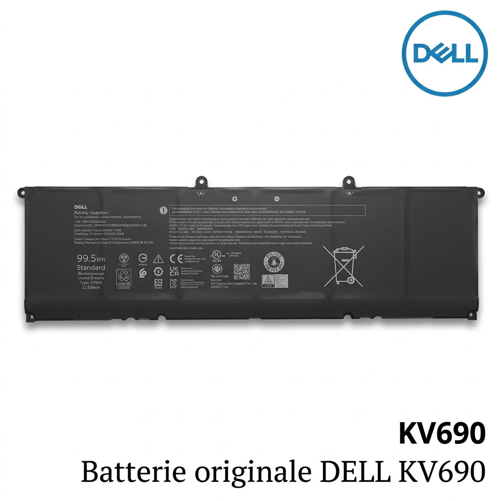Batterie originale DELL KV690