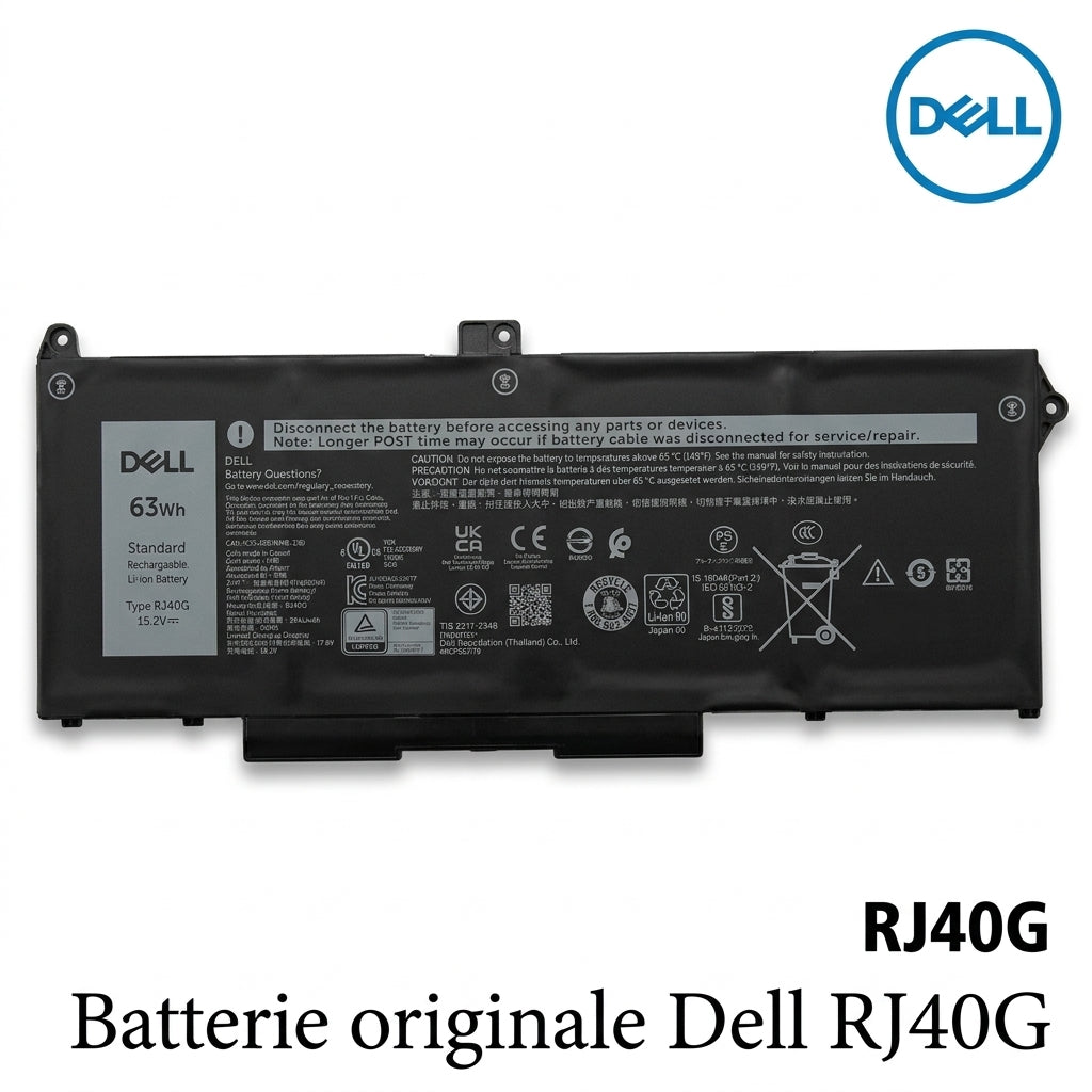 Batterie originale DELL WY9DX / 63WH
