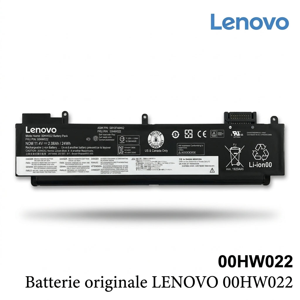 Batterie originale LENOVO 00HW022