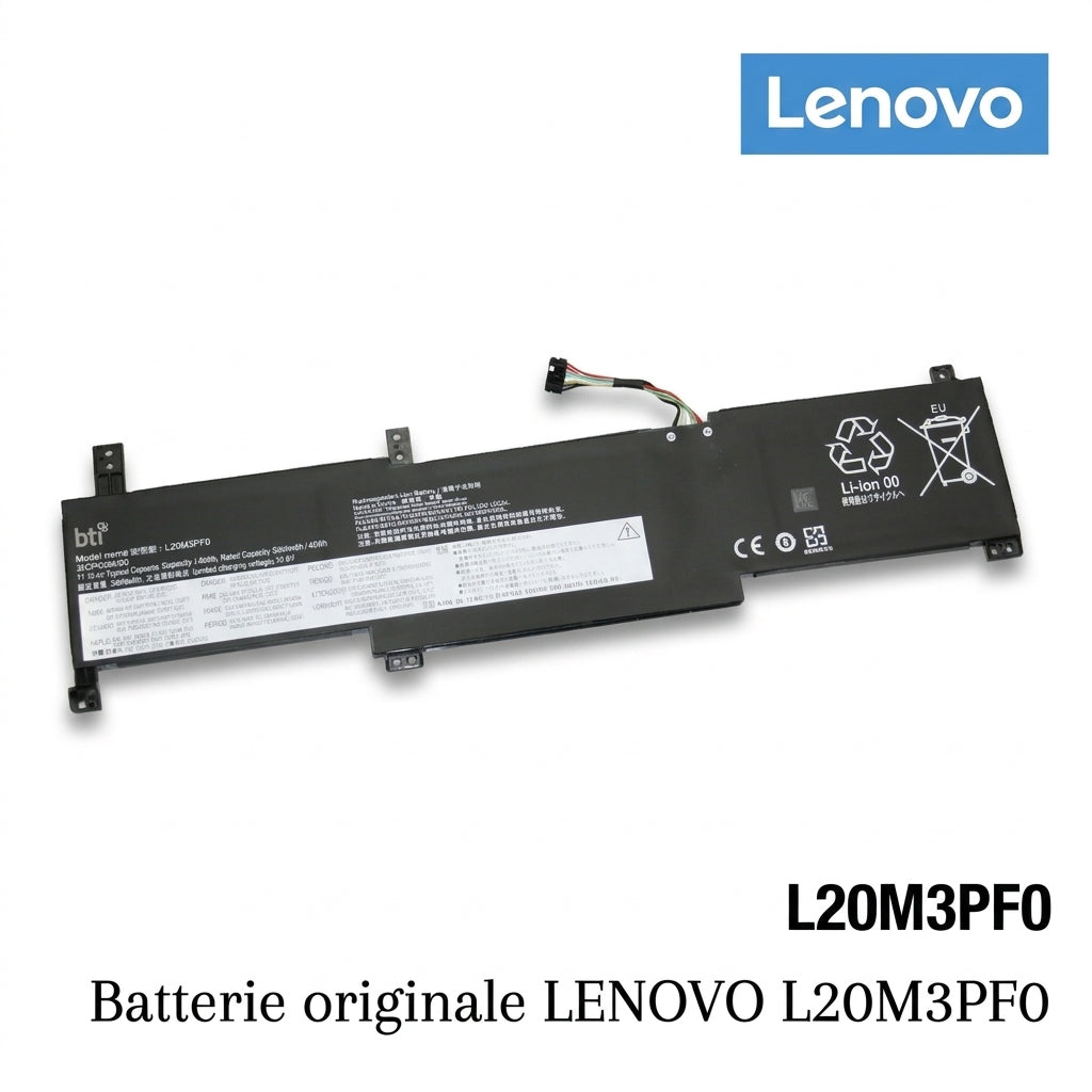 Batterie originale LENOVO L20M3PF0