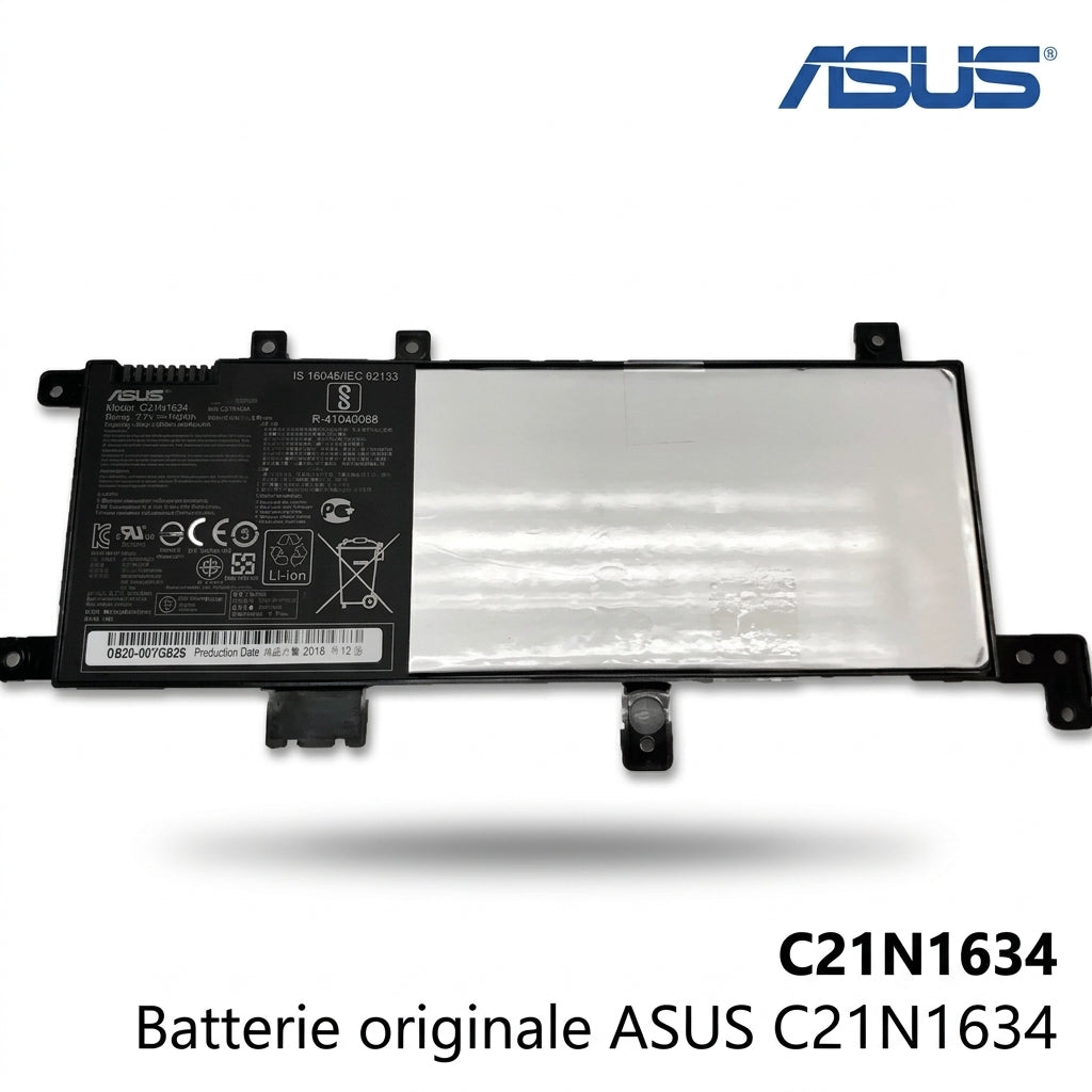 Batterie originale ASUS X542U C21N1634