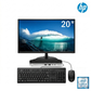 HP ProDesk 400 G5 Mini avec Ecran 20 Pouces - Core i5 9e Generation - 8GB - 256GB - Etat Excellent