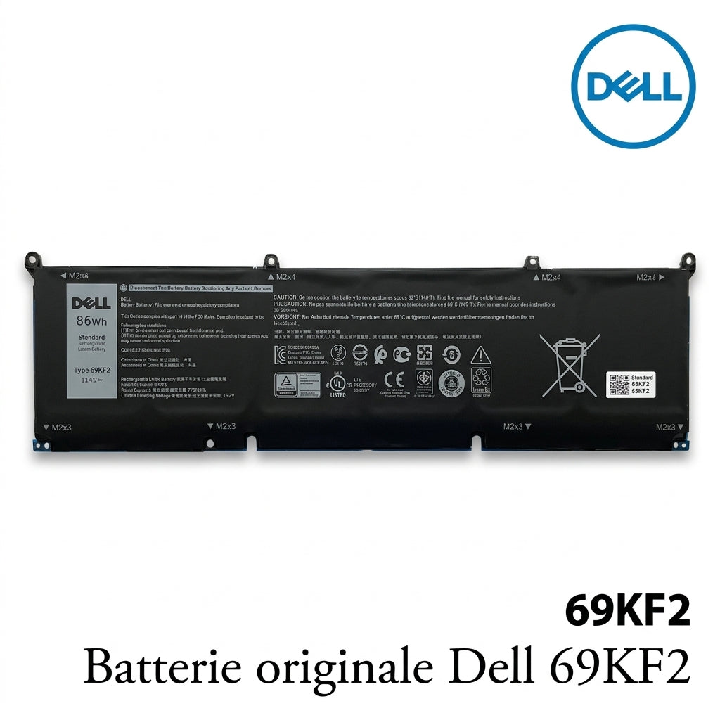 Batterie originale DELL 69KF2