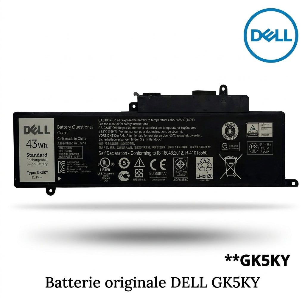 Batterie originale DELL GK5KY