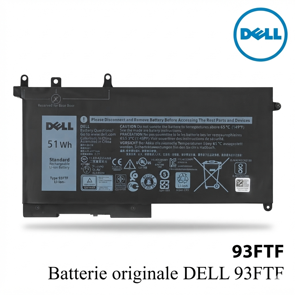 Batterie originale DELL 93FTF