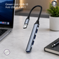 Green Lion GHB-10 - Hub USB-A 4 en 1