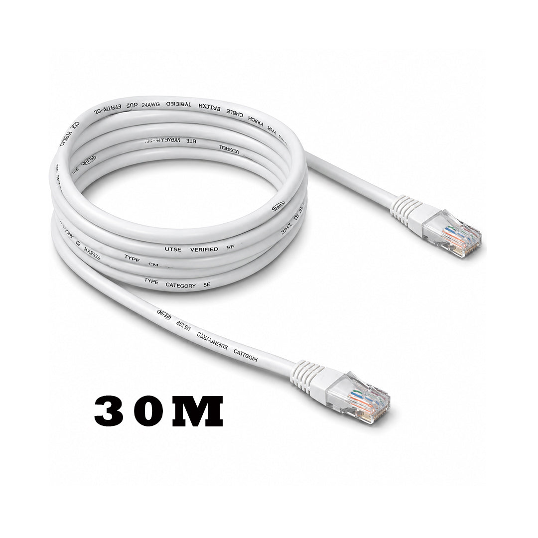 Câble Réseau RJ45 1.5M/3M/5M/10M/15M/20M/30M/40M/50M