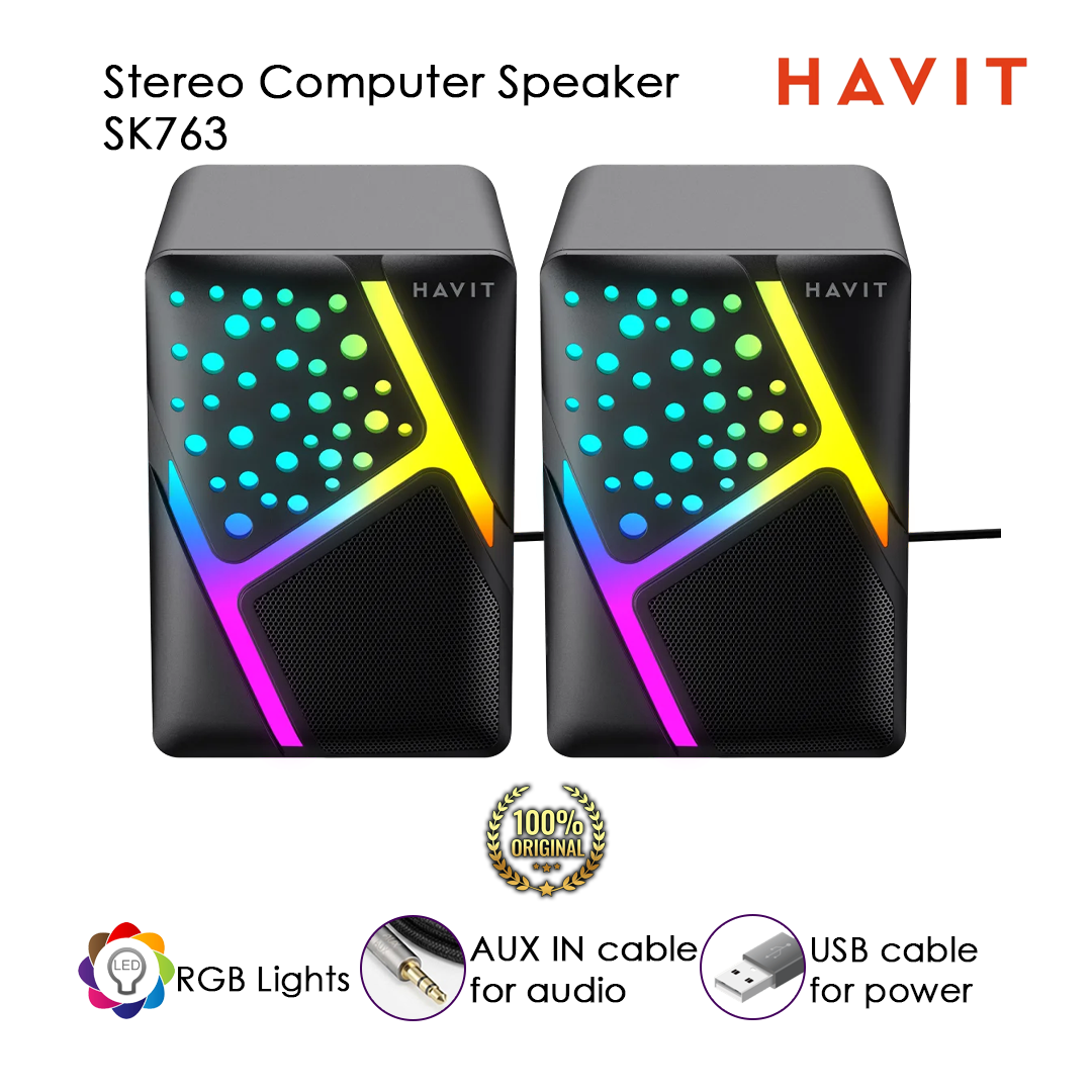 HAUT-PARLEUR HAVIT SK763 RGB