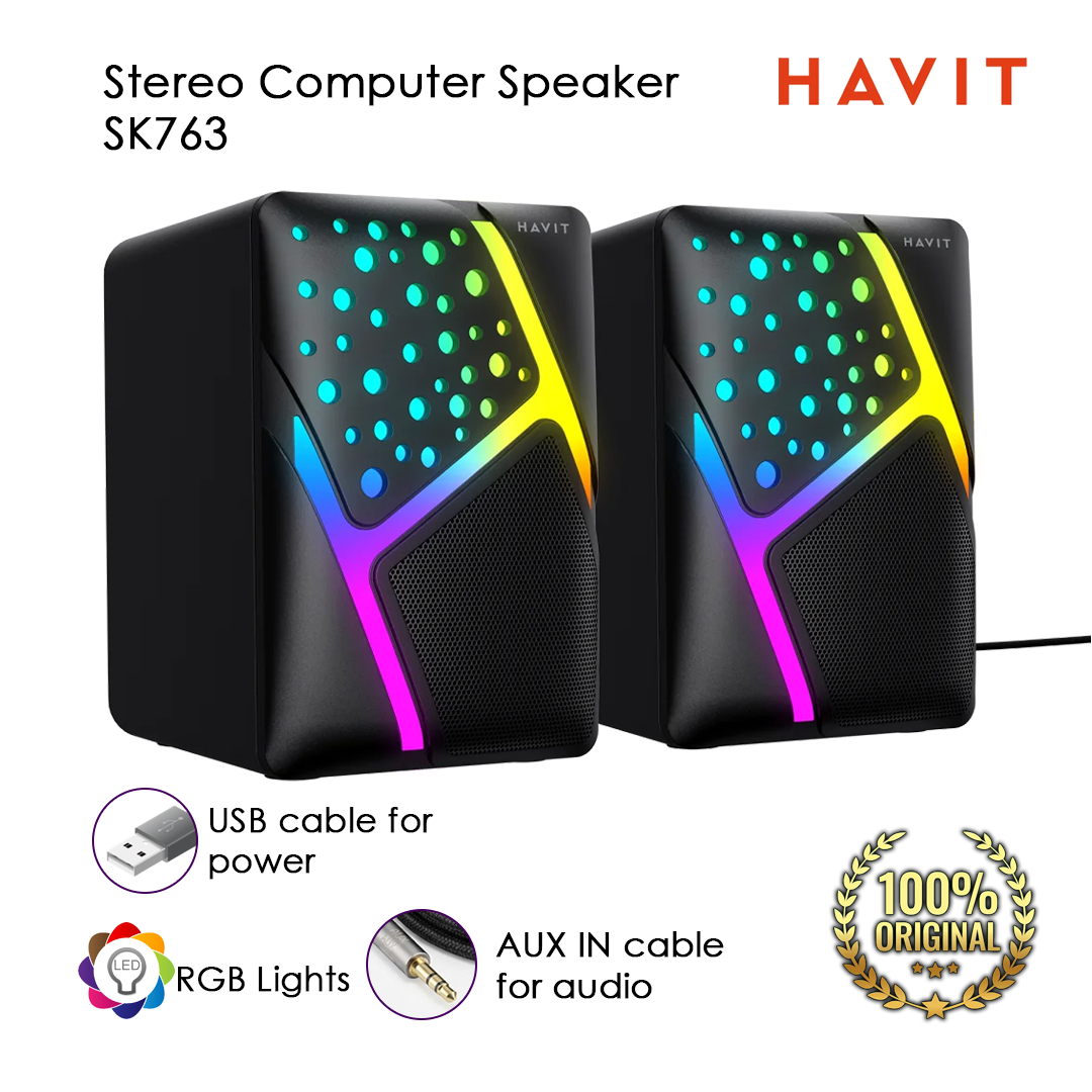 HAUT-PARLEUR HAVIT SK763 RGB