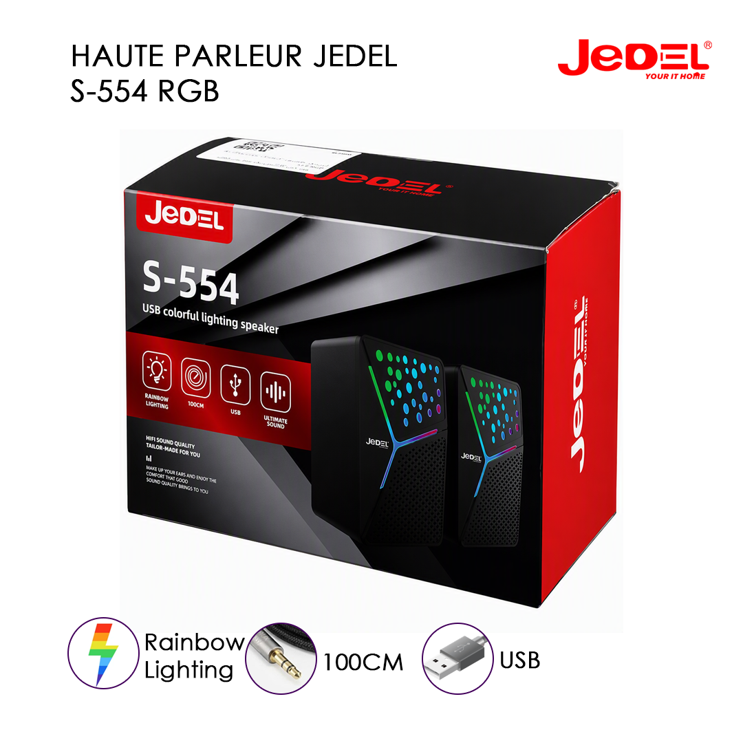 HAUTE PARLEUR JEDEL
S-554 RGB
