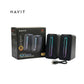 HAVIT Gamenote SK216 – Haut-Parleurs Stéréo RGB pour PC