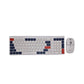 HAVIT KB830WB Kit Clavier Souris Wireless Double Mode – 2,4 GHz