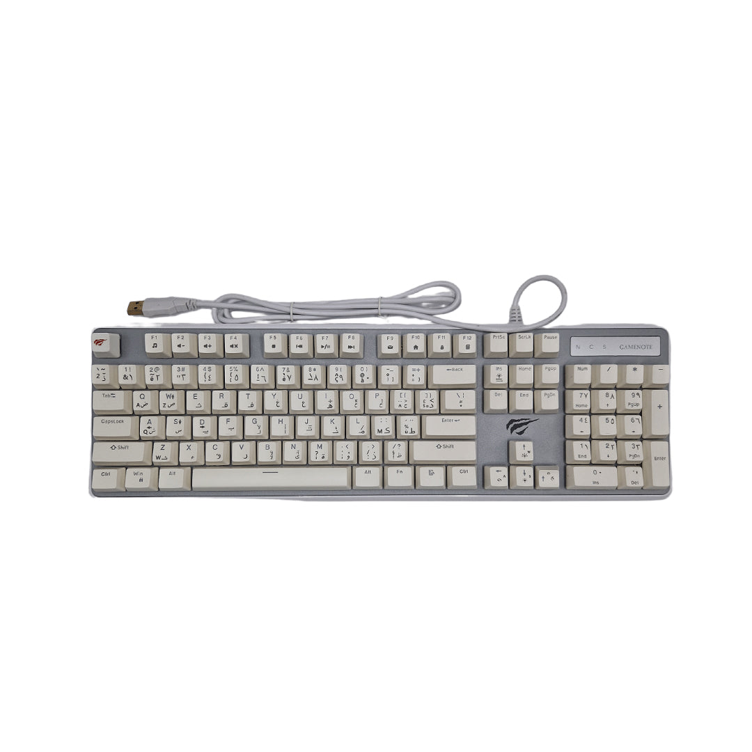 HAVIT KB870L Clavier Mécanique Gaming 104 Touches-LUMINEUX – Rétroéclairage Backlit